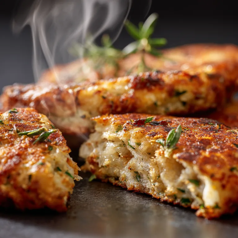 Frikadellen selbst machen – aufgeschnittene Frikadelle mit saftiger Textur