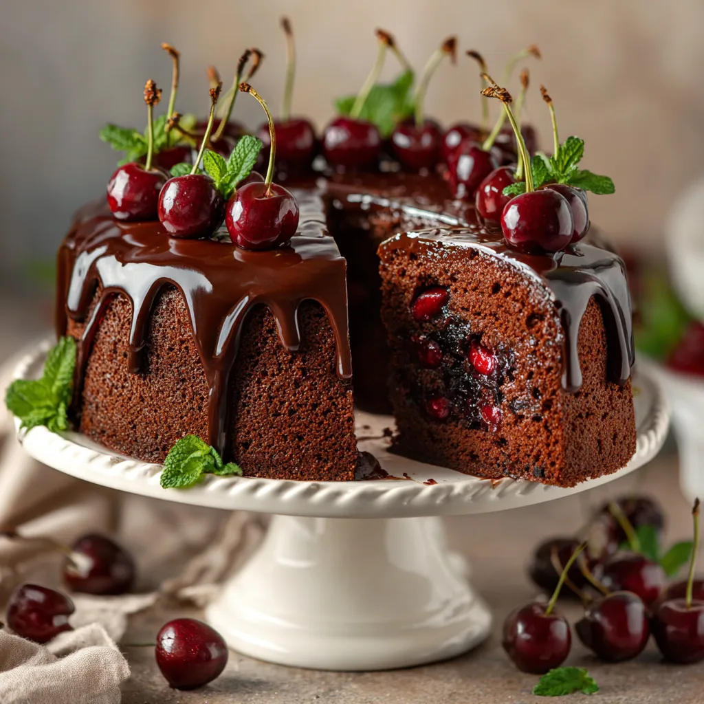 Fertiger Kirsch Schoko Genuss Kuchen – saftiger Schoko-Kirsch-Kuchen Rezept