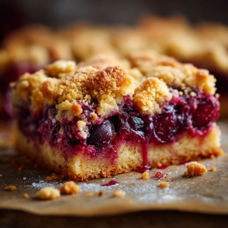 Nahaufnahme Pflaumenkuchen Streusel und Zwetschgen Füllung
