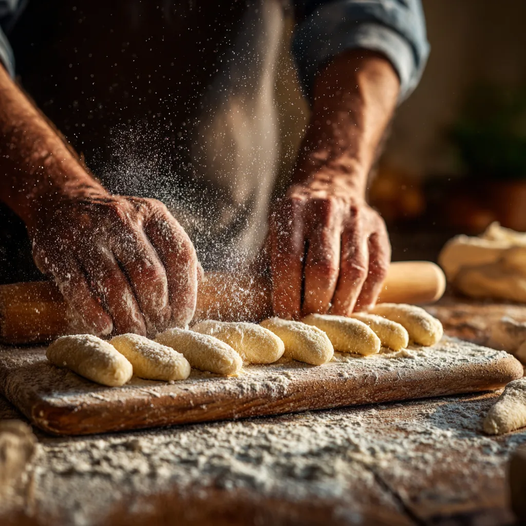 Schupfnudeln formen – Schritt-für-Schritt Vorbereitung